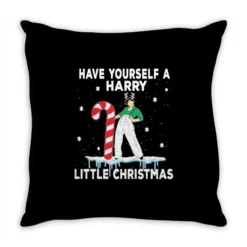Have Yourself A Harry Little Christmas Throw Pillow