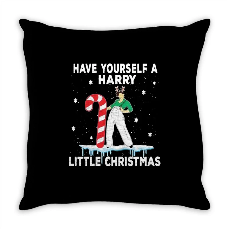 Have Yourself A Harry Little Christmas Throw Pillow 1 Have Yourself A Harry Little Christmas Throw Pillow