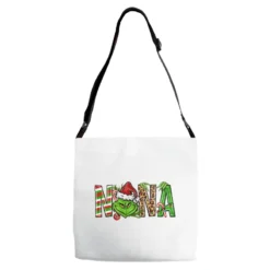 Nana Grinch Christmas Adjustable Strap Totes