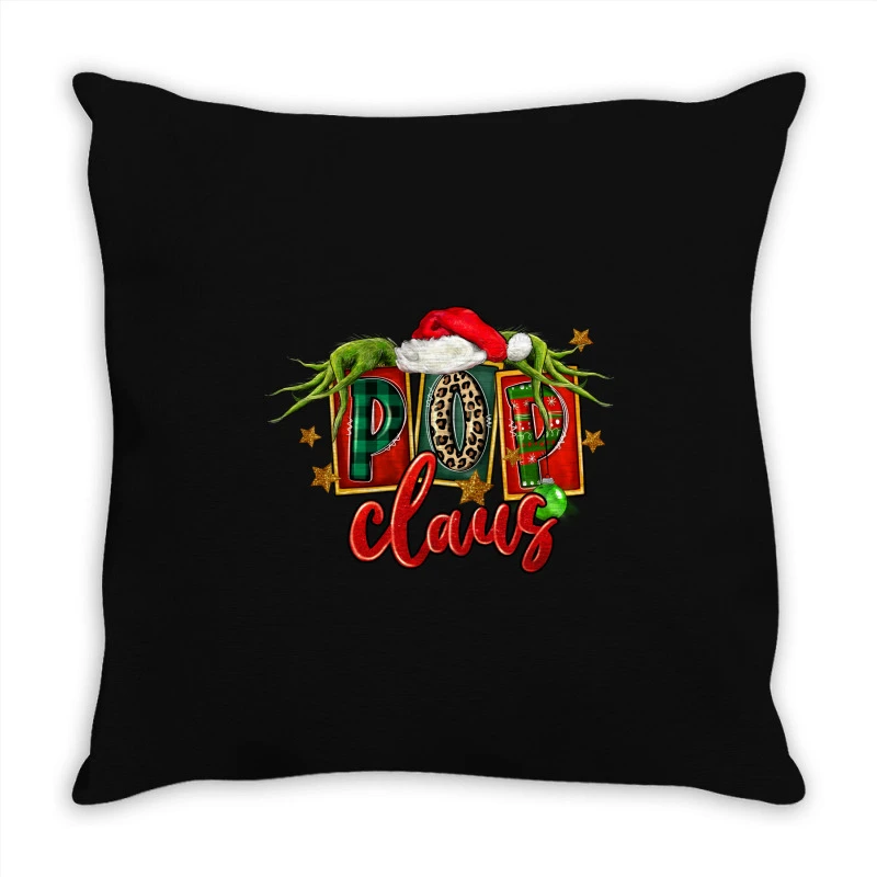 Christmas Pop Claus Throw Pillow 1 Christmas Pop Claus Throw Pillow
