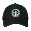 Christmas With Coffee Adjustable Cap