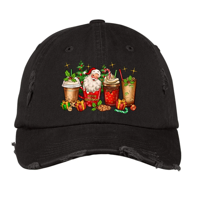 Christmas Santa Coffee Cups Vintage Cap 1 Christmas Santa Coffee Cups Vintage Cap