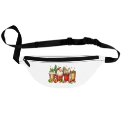 Christmas Santa Coffee Cups Fanny Pack