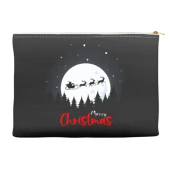 Christmas Contrast Moonlight Accessory Pouches