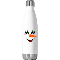 Turkey Santa Funny Christmas Thanksgiving Turkey Stainless Steel Water Bottle