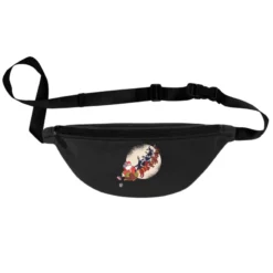 Santa Riding Reindeers Funny Christmas Xmas Matchi Fanny Pack