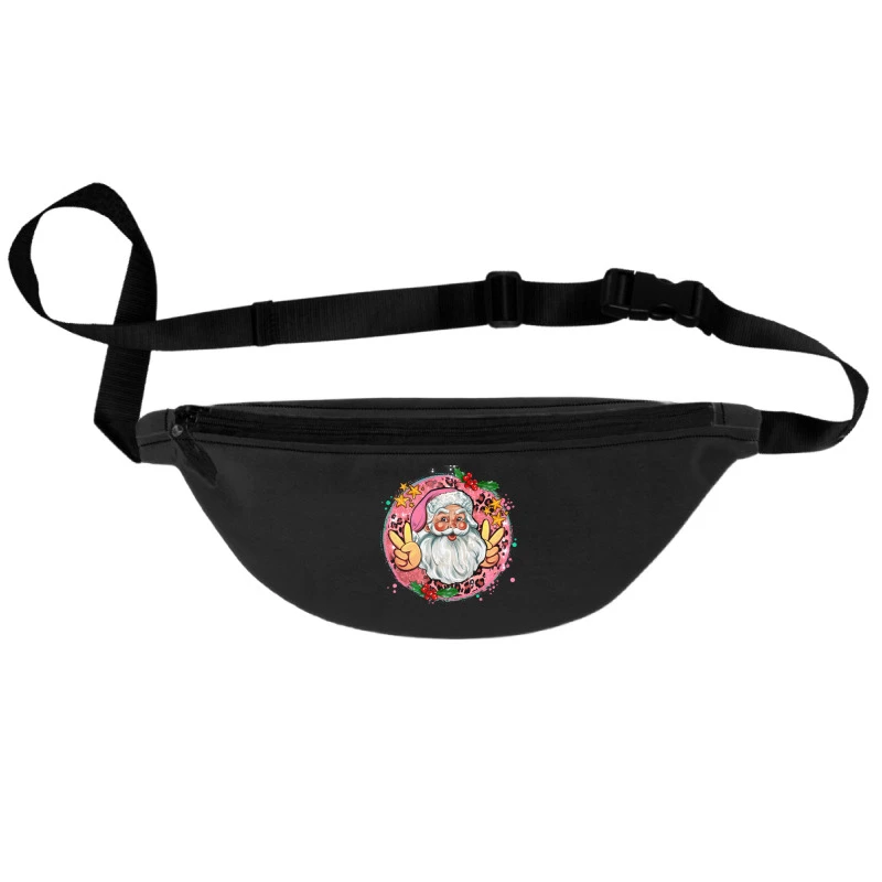 Merry Christmas Peace Santa Fanny Pack 1 Merry Christmas Peace Santa Fanny Pack