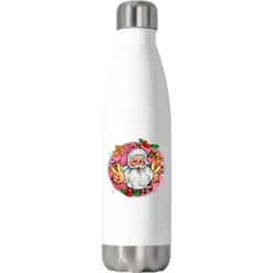 Merry Christmas Peace Santa Stainless Steel Water Bottle