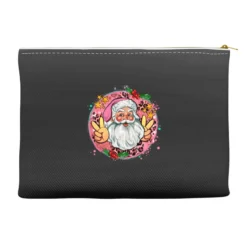 Merry Christmas Peace Santa Accessory Pouches