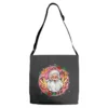Merry Christmas Peace Santa Adjustable Strap Totes