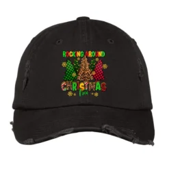 Rocking Around The Christmas Tree Vintage Cap