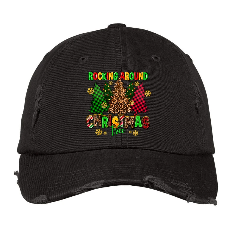 Rocking Around The Christmas Tree Vintage Cap 1 Rocking Around The Christmas Tree Vintage Cap