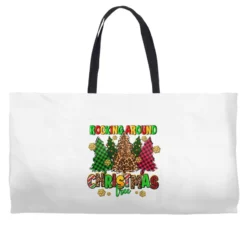 Rocking Around The Christmas Tree Weekender Totes