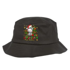 I Want A Hippopotamus For Christmas Bucket Hat