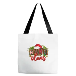 Christmas Nunu Claus Tote Bags