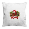 Christmas Nunu Claus Throw Pillow