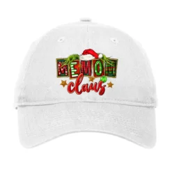 Christmas Memom Claus Adjustable Cap