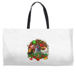 Christmas Party And Chickens Weekender Totes