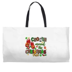 Croc'in Around The Christmas Tree Weekender Totes
