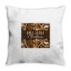 Melanin Christmas Throw Pillow