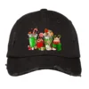 Christmas Coffee Cup Vintage Cap