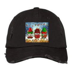 Cozy Christmas Gnomies Vintage Cap