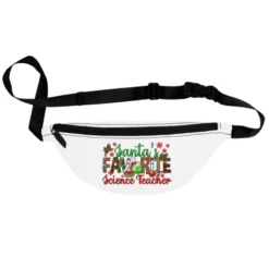 Santa's Favorite Science Teacher Christmas Fanny Pack