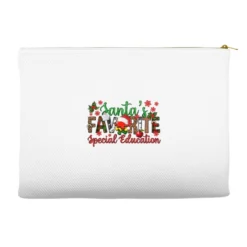 Santa's Favorite Special Education Christmas Accessory Pouches