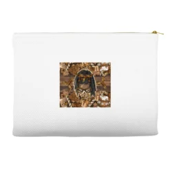 Afro Messy Bun Locs Ponytail Melanin Christmas Accessory Pouches