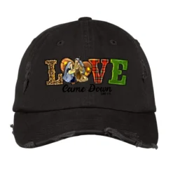 Love Came Down Baby Jesus Christmas Vintage Cap