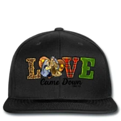 Love Came Down Baby Jesus Christmas Printed Hat