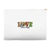 Love Came Down Baby Jesus Christmas Accessory Pouches