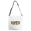 Love Came Down Baby Jesus Christmas Adjustable Strap Totes