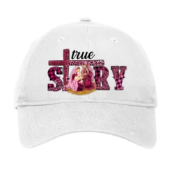 Pink Christmas True Story Holy Family Adjustable Cap