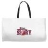 Pink Christmas True Story Holy Family Weekender Totes