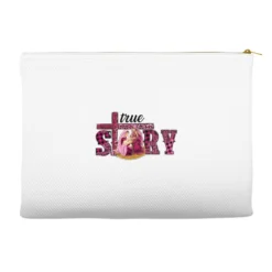 Pink Christmas True Story Holy Family Accessory Pouches