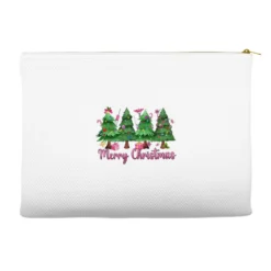 Merry Christmas Nurse Trees Accessory Pouches