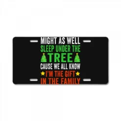 Christmas Pajamas License Plate