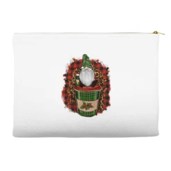 Gnomes With Coffee Christmas Accessory Pouches