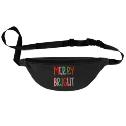Merry And Bright Christmas Fanny Pack