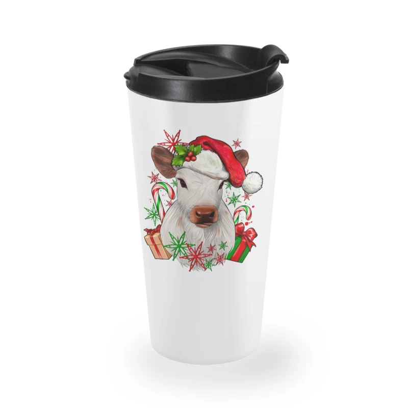 Christmas Heifer Travel Mug 2 Christmas Heifer Travel Mug - Image 2