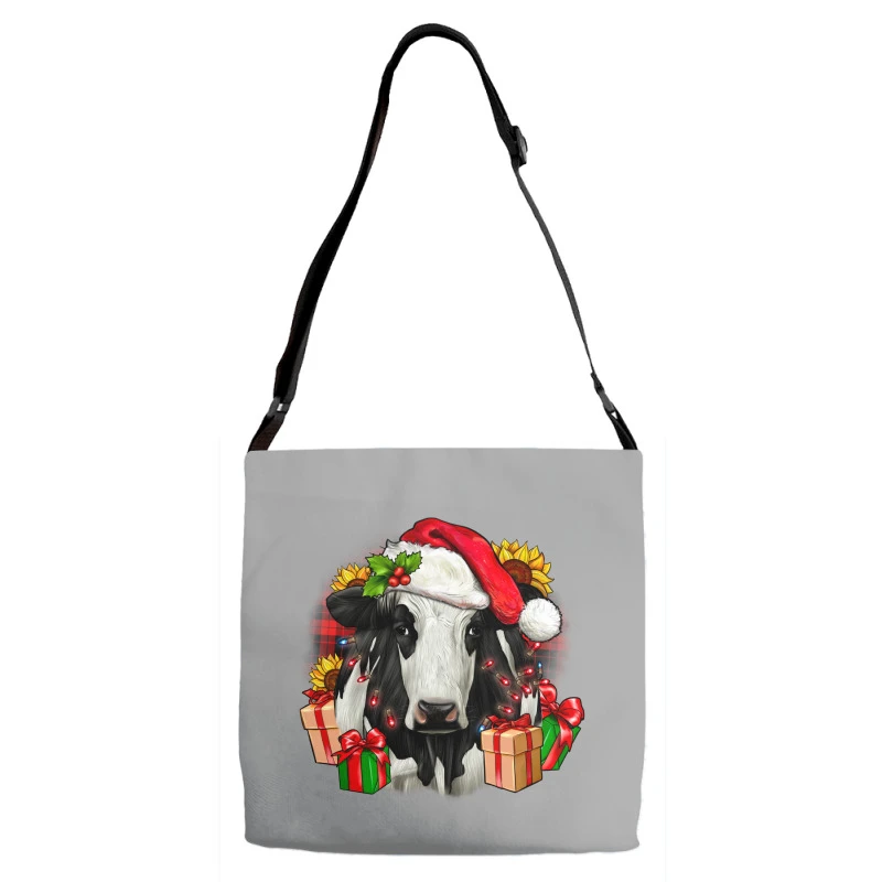 Christmas Holstein Adjustable Strap Totes 2 Christmas Holstein Adjustable Strap Totes - Image 2