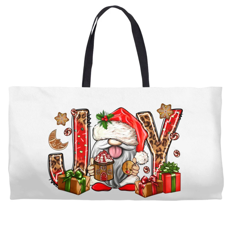 Joy With Christmas Gnome Weekender Totes 2 Joy With Christmas Gnome Weekender Totes - Image 2