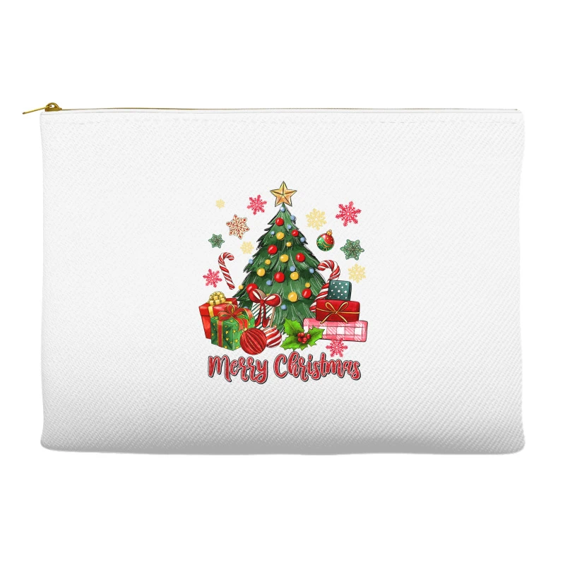 Merry Christmas Tree With Gift Box Accessory Pouches 2 Merry Christmas Tree With Gift Box Accessory Pouches - Image 2