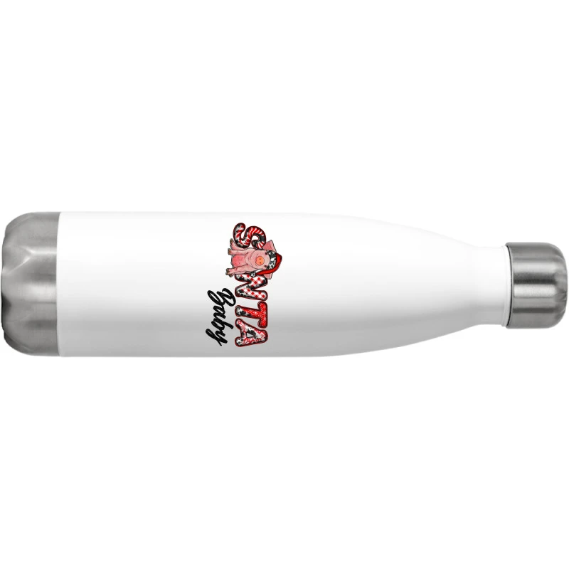 Christmas Santa Baby Stainless Steel Water Bottle 2 Christmas Santa Baby Stainless Steel Water Bottle - Image 2
