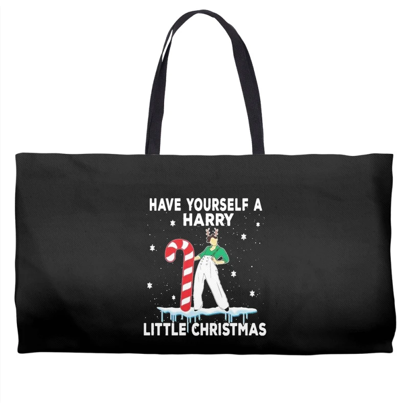 Have Yourself A Harry Little Christmas Weekender Totes 2 Have Yourself A Harry Little Christmas Weekender Totes - Image 2