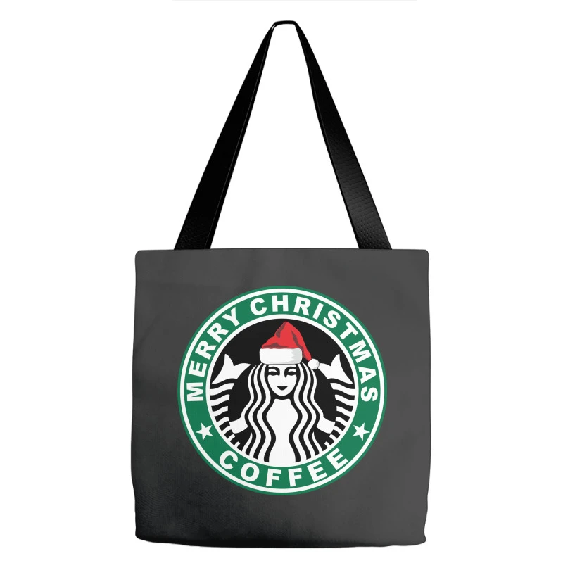 Christmas With Coffee Tote Bags 2 Christmas With Coffee Tote Bags - Image 2