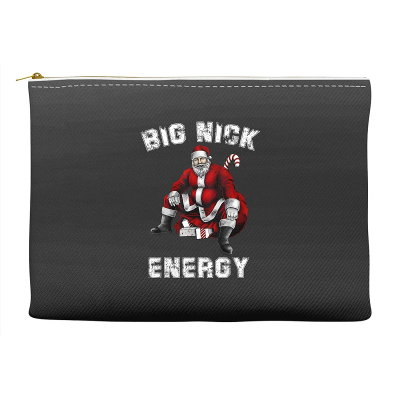Big Nick Energy Santa Christmas Accessory Pouches 2 Big Nick Energy Santa Christmas Accessory Pouches - Image 2