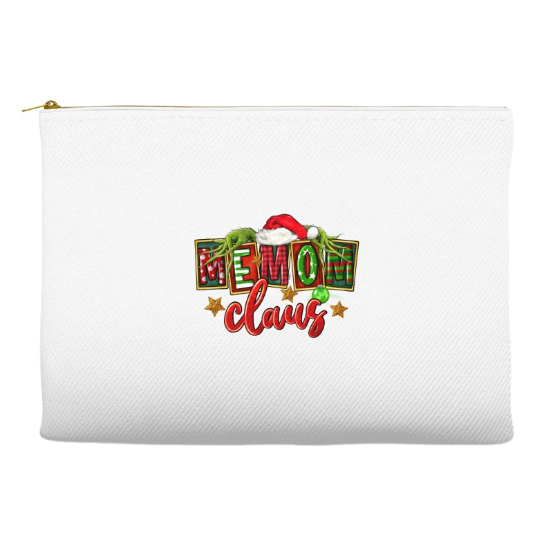 Christmas Memom Claus Accessory Pouches 2 Christmas Memom Claus Accessory Pouches - Image 2