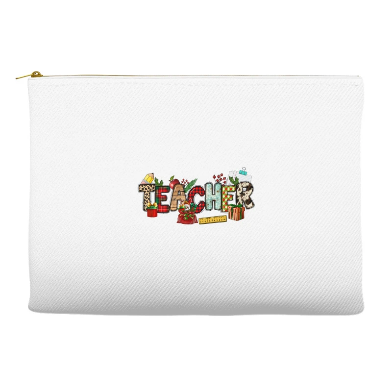Christmas Teacher Accessory Pouches 2 Christmas Teacher Accessory Pouches - Image 2